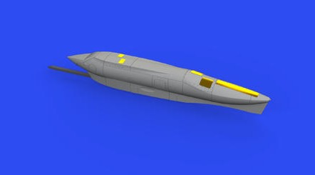 1/72 Aircraft- MiG21 R-V Pod for EDU (Photo-Etch & Resin)