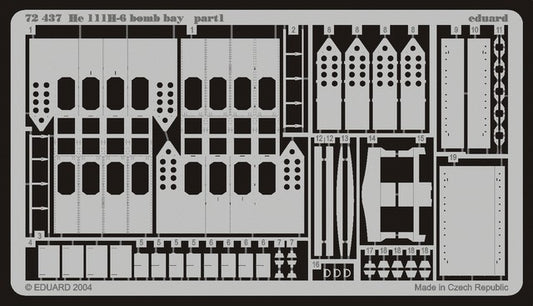 1/72 Aircraft- He111H6 Bomb Bay for HSG(D)