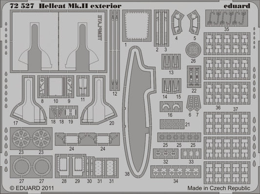 1/72 Aircraft- Hellcat Mk II Exterior for EDU(D)