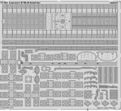 1/72 Aircraft- Lancaster B Mk II Bomb Bay for ARX