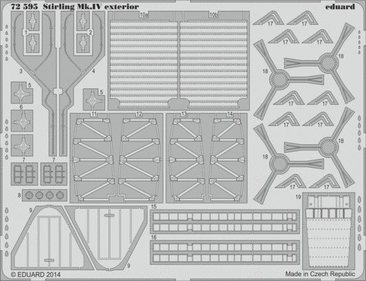1/72 Aircraft- Stirling Mk IV Exterior for ITA (D)