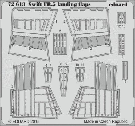 1/72 Aircraft- Swift FR5 Landing Flaps for ARX (D)