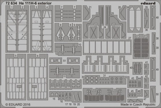 1/72 Aircraft- He111H6 Exterior for ARX(D)