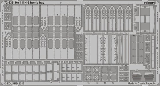 1/72 Aircraft- He111H6 Bomb Bay for ARX(D)
