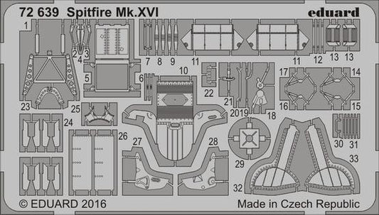 1/72 Aircraft- Spitfire Mk XVI for EDU(D)