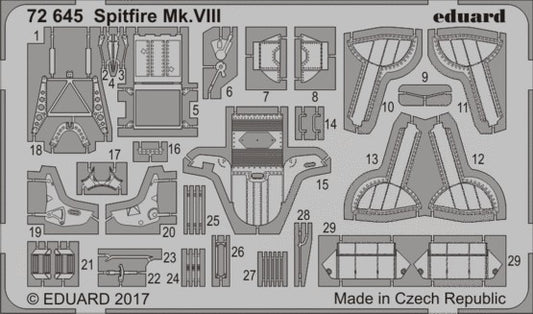 1/72 Aircraft- Spitfire Mk VIII for EDU(D)