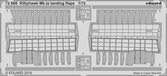 1/72 Aircraft- Kittyhawk Mk Ia Landing Flaps for SHY(D)