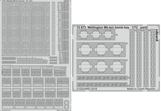 1/72 Aircraft- Wellington Mk Ia/c Bomb Bay for ARX(D)
