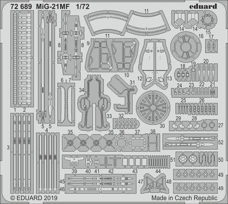 1/72 Aircraft- MiG21MF for EDU(D)