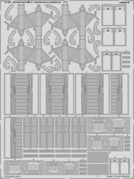 1/72 Aircraft- Sunderland Mk V Maintenance Platform for SHY(D)