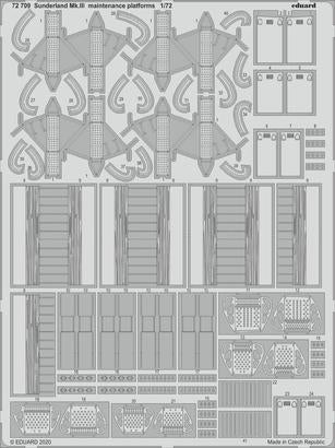 1/72 Aircraft- Sunderland Mk III Maintenance Platforms for SHY (D)