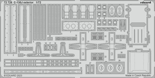 1/72 Aircraft- C130J Exterior for ZVE