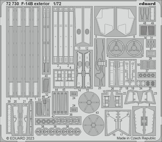 1/72 Aircraft- F14B Exterior for ACY