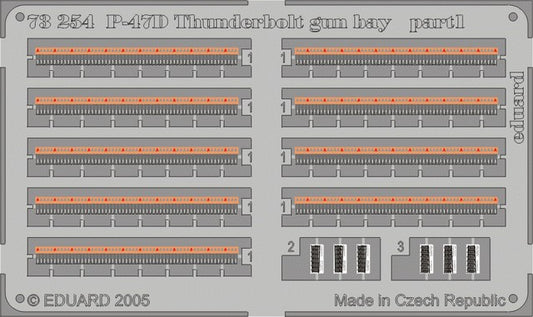 1/72 Aircraft- P47D Thunderbolt Gun Bay for TAM (Painted) (D)