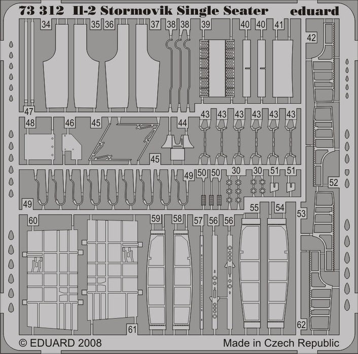 1/72 Aircraft- IL2 for ACY (Painted Self Adhesive) (D)