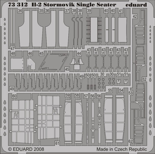 1/72 Aircraft- IL2 for ACY (Painted Self Adhesive) (D)