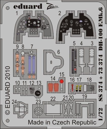 1/72 Aircraft- DH100 F Mk VI for AMR (Painted)(D)