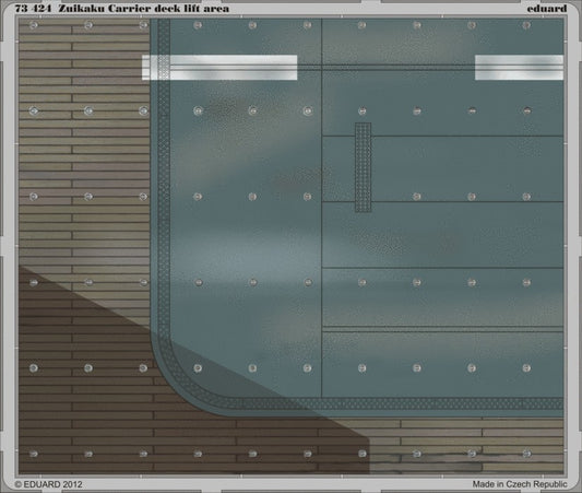 1/72 Aircraft- Zuikaku Carrier Deck Lift Area (Painted)(D)