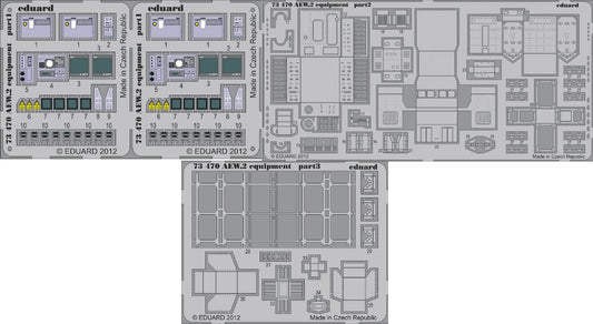 1/72 Aircraft- Sea King AEW2 Equipment for DML (Painted)(D)