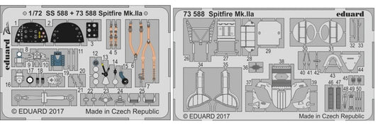 1/72 Aircraft- Spitfire Mk IIa for RVL (Painted)(D)