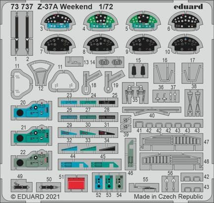 1/72 Aircraft- Z37A Weekend for EDU (Painted)(D)