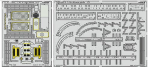 1/72 Aircraft- C130J30 Interior for ZVE (Painted)