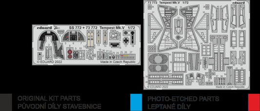1/72 Aircraft- Tempest Mk V for ARX (Painted)