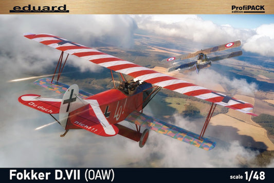 1/48 WWI Fokker D VII (OAW) German Fighter (Profi-Pack Plastic Kit)