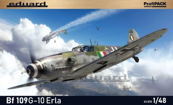 1/48 WWII Bf109G10 Erla German Fighter (Profi-Pack Plastic Kit)