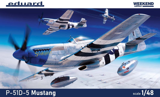 1/48 WWII P51D5 Mustang USAAF Fighter (Wkd Edition Plastic Kit)