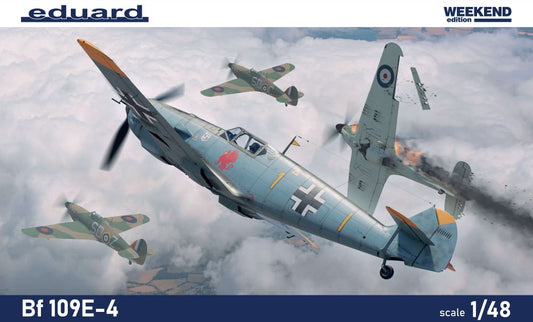 1/48 WWII Bf109E4 German Fighter (Wkd Edition Plastic Kit)
