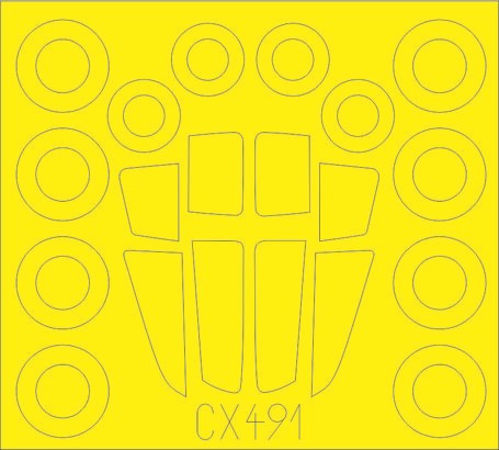 1/72 Mask Aircraft- Su34 for TSM