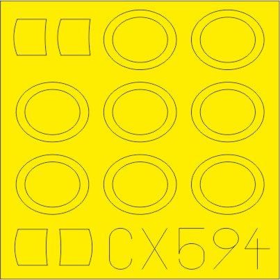 1/72 Mask Aircraft- Nieuport Ni17 Weekend for EDU