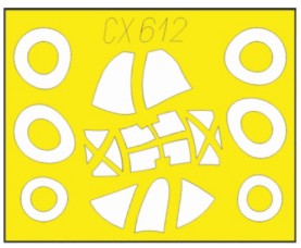 1/72 Mask Aircraft- P38J for DML & Hobby 2000