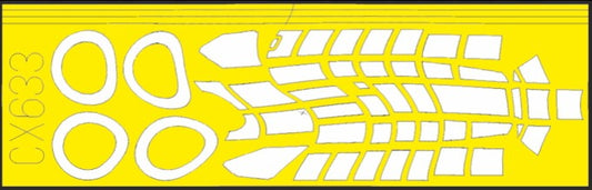 1/72 Mask Aircraft- Bf110E for EDU