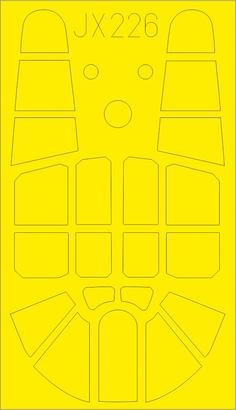 1/32 Mask Aircraft- P40F for TSM (D)