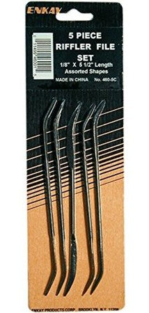 5pc Assorted Riffler File Set (Cd)