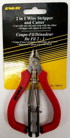 2-in-1 Wire Stripper & Cutter Tool (Cd)