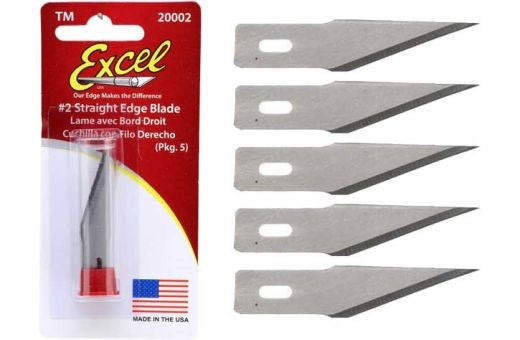 #2 Straight Edge Blades (5)