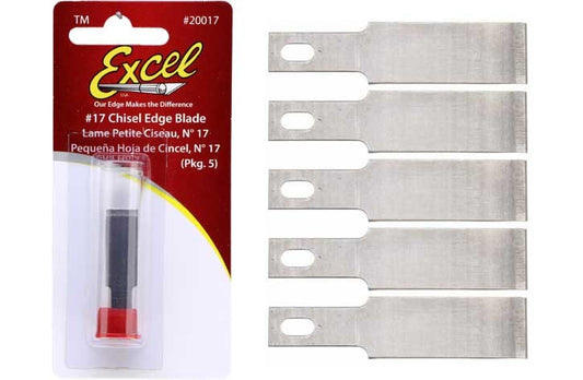 #17 3/8" Chisel Edge Blades (5)