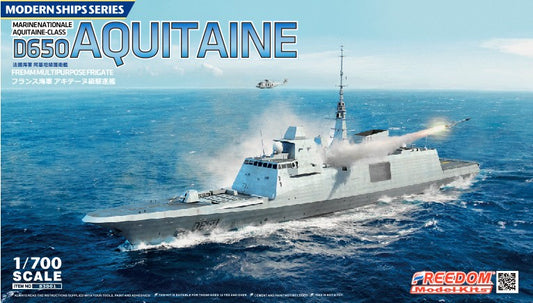 1/700 D650 Aquitaine Fremm Multi-Purpose Frigate