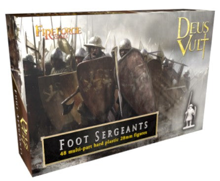 28mm Deus Vult: Foot Sergeants (48)