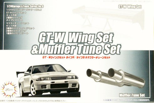 1/24 GT-W Wing Set & Muffler Tune Set