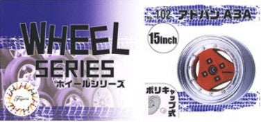 1/24 Advan A3A 15" Tire & Wheel Set (4)