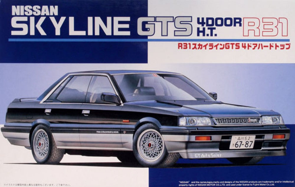 1/24 Nissan Skyline GTS R31 4-Door Car