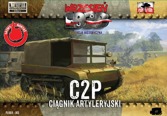 1/72 WWII C2P Polish Light Artillery Tractor
