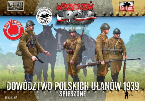 1/72 WWII Polish Uhlans Command Officers on Foot (15)
