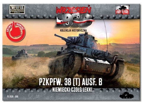 1/72 WWII PzKpfw 38(T) Ausf B German Light Tank