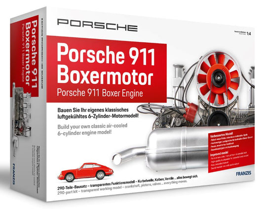 1/4 Visible Working Porsche 911 Flat-Six Boxer Engine w/Sound