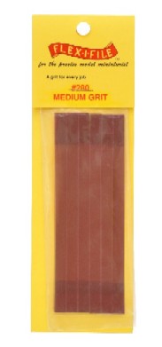 Flex-I-File 280 Grit Tapes Medium (6) for #123 #700